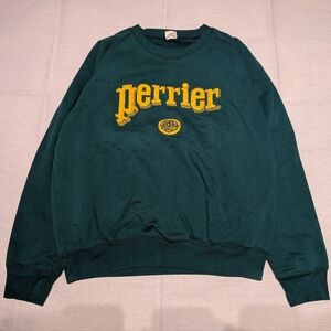Vintage Perrier crewneck Men's L